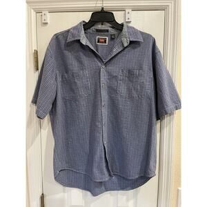 Wrangler Hero Men’s Short Sleeve Button Up Shirt Size XL